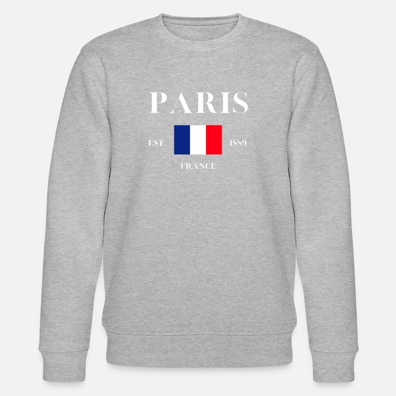 PARIS - Sweat bio CHANGER Stanley/Stella Unisexe - gris chiné
