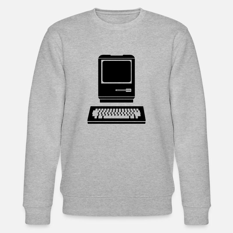 Computer - Stanley/Stella Unisex Bio-Sweatshirt CHANGER  - Grau meliert