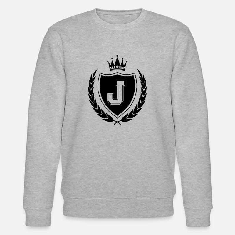 wappen J Krone - Stanley/Stella Unisex Bio-Sweatshirt CHANGER  - Grau meliert