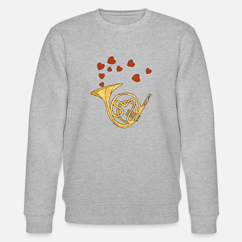 Musical instrument - Stanley/Stella CHANGER Unisex Organic Sweatshirt - heather grey