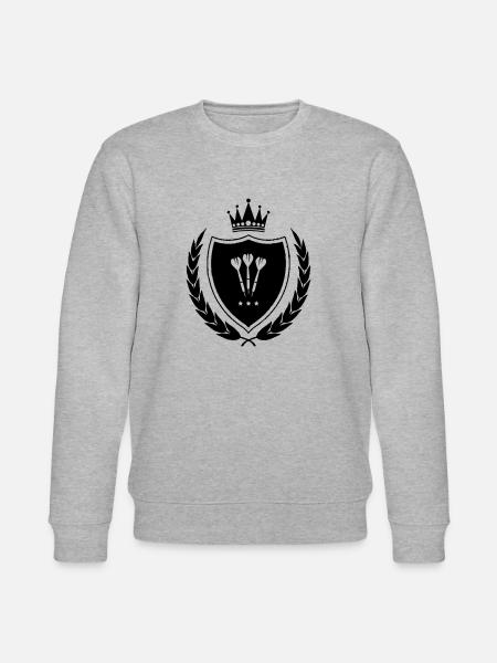 Wappen Dart - Stanley/Stella Unisex Bio-Sweatshirt CHANGER - Grau meliert