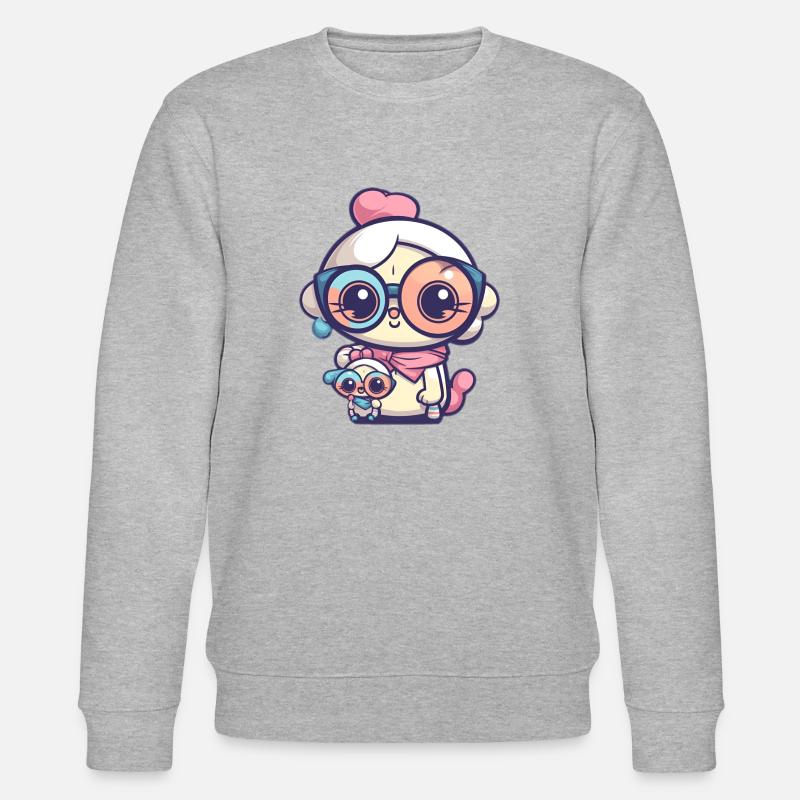 cool Mama - Stanley/Stella Unisex Bio-Sweatshirt CHANGER  - Grau meliert