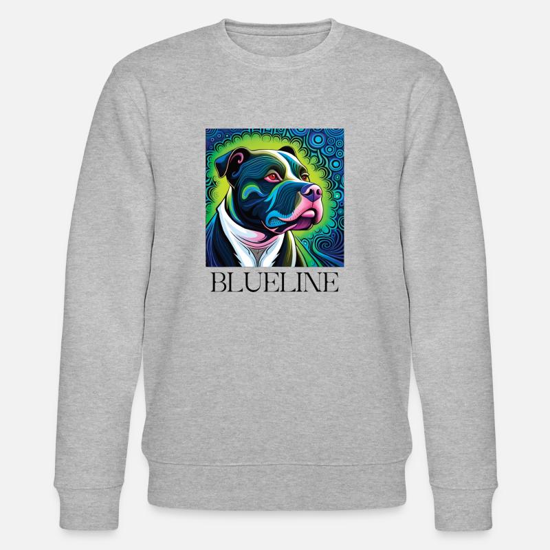 Blueline - Stanley/Stella Unisex Bio-Sweatshirt CHANGER  - Grau meliert