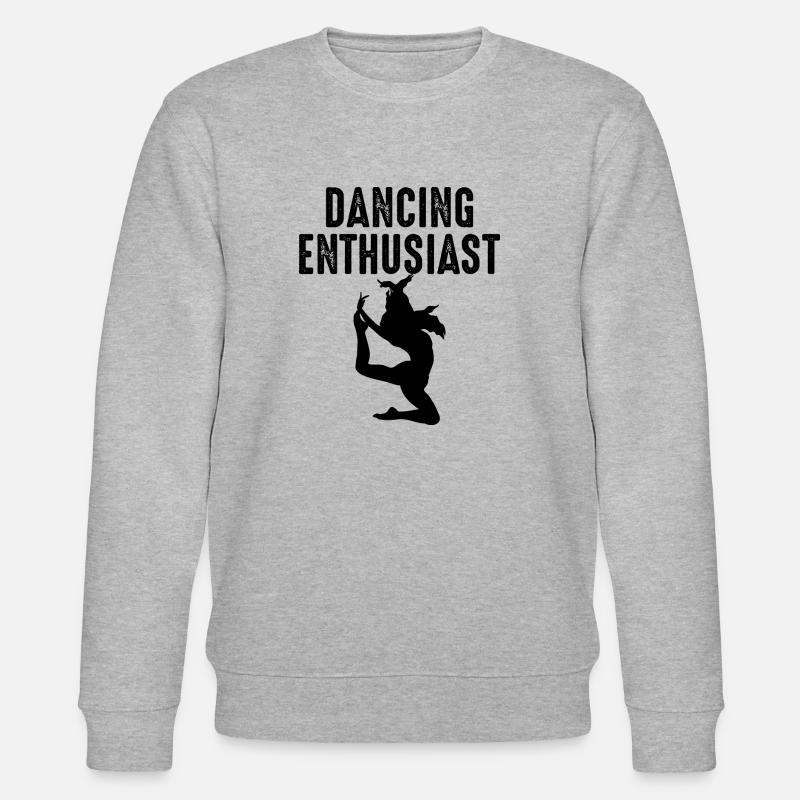 Dancing Dance Music - Stanley/Stella Unisex Bio-Sweatshirt CHANGER  - Grau meliert