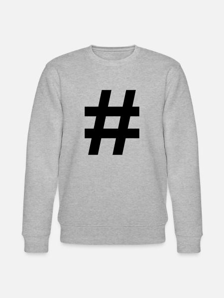 losange - Sweat bio CHANGER Stanley/Stella Unisexe - gris chiné