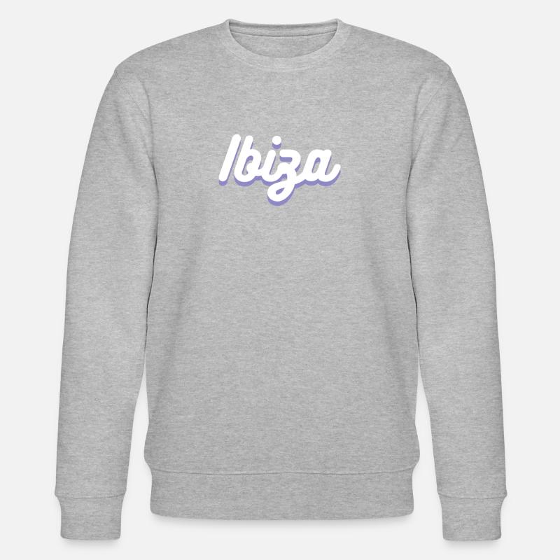 Ibiza - Stanley/Stella Unisex Bio-Sweatshirt CHANGER  - Grau meliert