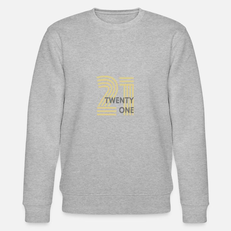 21 - Stanley/Stella Unisex Bio-Sweatshirt CHANGER  - Grau meliert