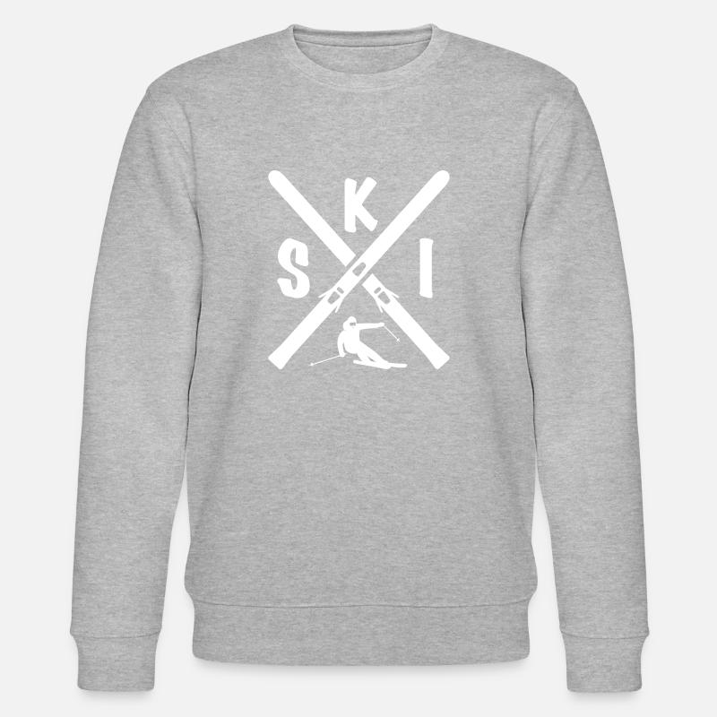 SKI - Stanley/Stella Unisex Bio-Sweatshirt CHANGER  - Grau meliert