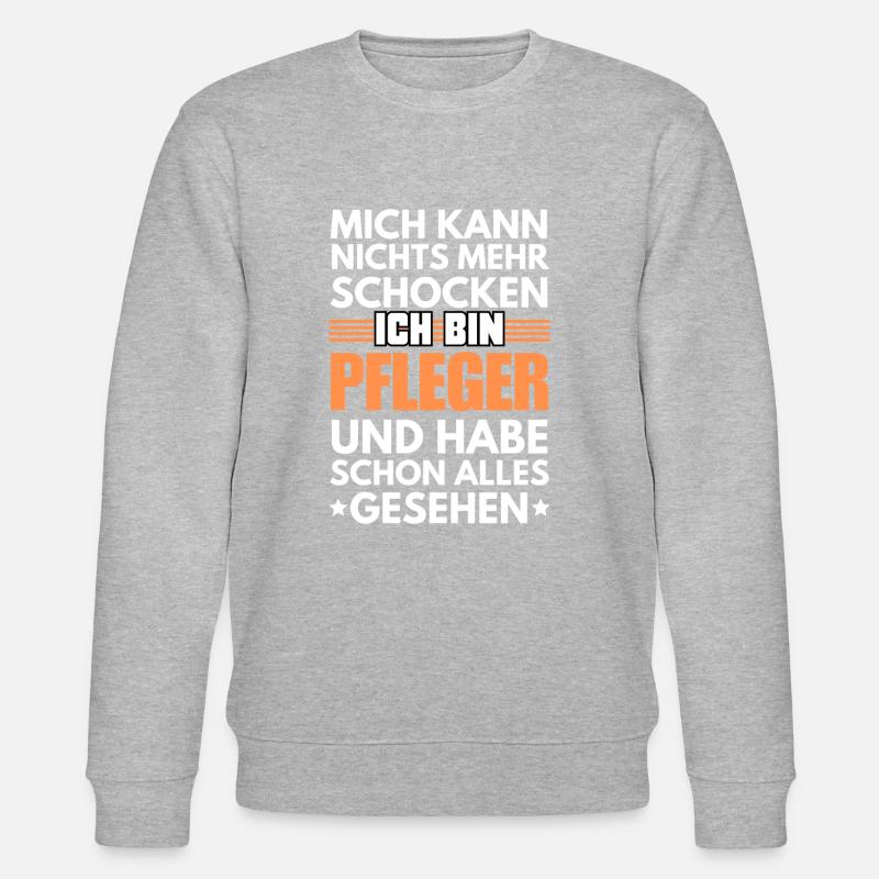 Nicht schockbarer Pfleger - Stanley/Stella Unisex Bio-Sweatshirt CHANGER  - undefined