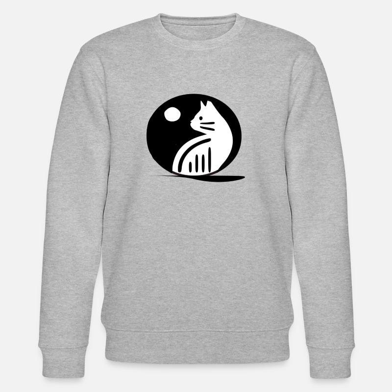 Chat - Sweat bio CHANGER Stanley/Stella Unisexe - gris chiné
