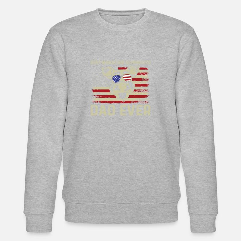 Miniature Schnauzer - Stanley/Stella Unisex Bio-Sweatshirt CHANGER  - Grau meliert