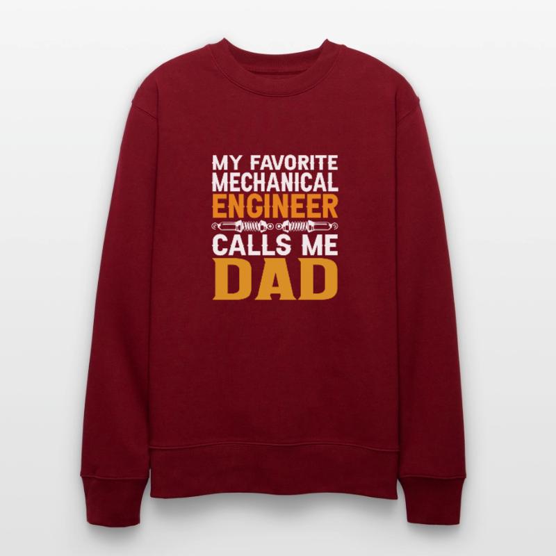 Engineer Brain Mechanical Engineering Electrical Engineering Son Stanley/Stella CHANGER Unisex Organic Sweatshirt