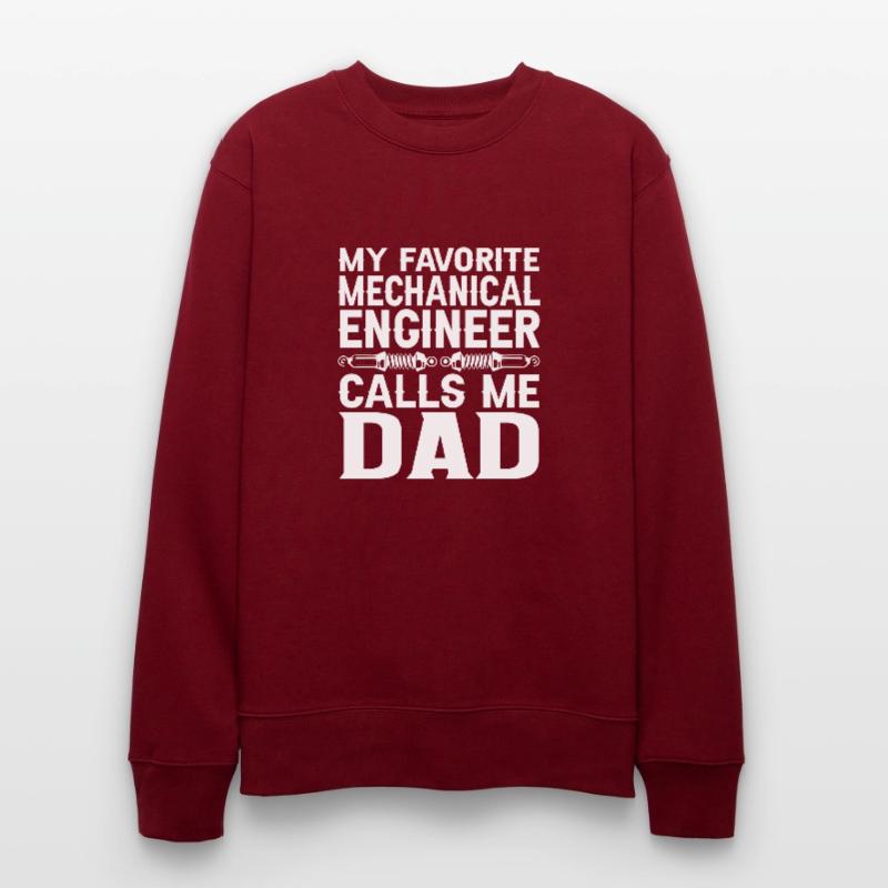 Engineer Brain Mechanical Engineering Electrical Engineering Son Stanley/Stella CHANGER Unisex Organic Sweatshirt