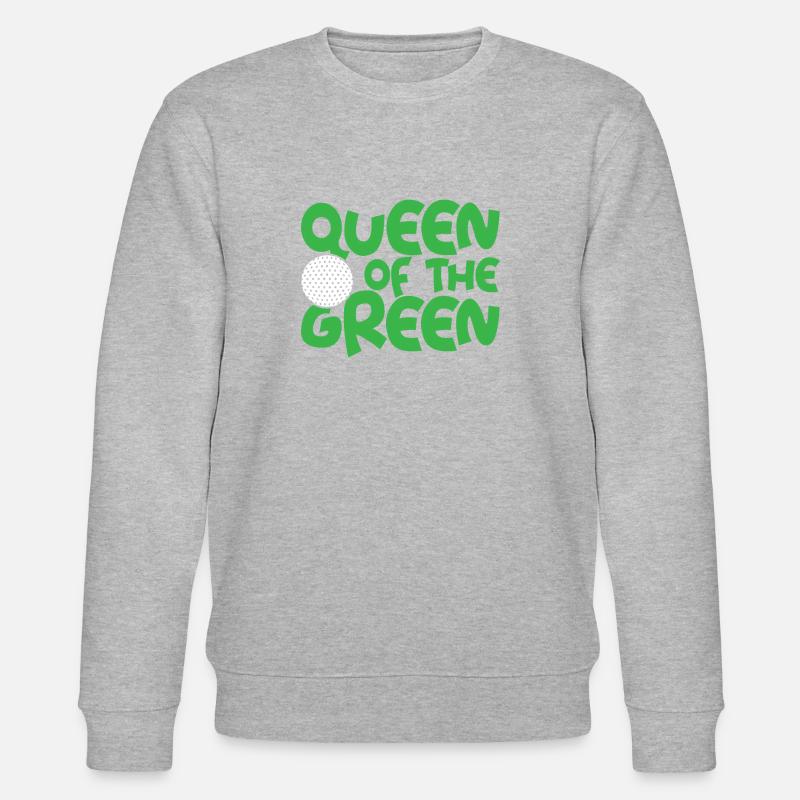 Golf Queen Golfer Femmes Golf - Sweat bio CHANGER Stanley/Stella Unisexe - gris chiné