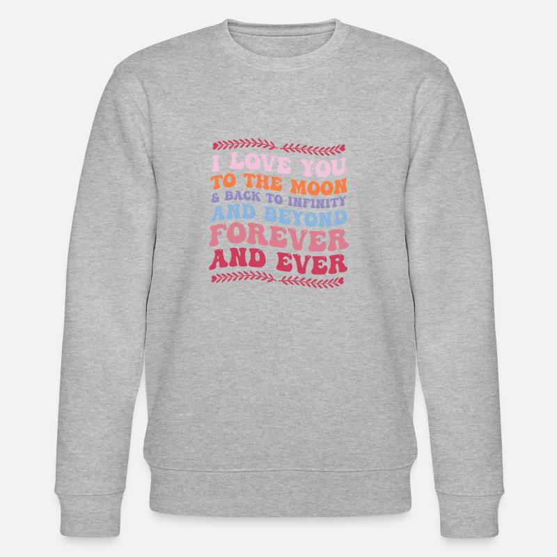 Frau Kind Liebe - Stanley/Stella Unisex Bio-Sweatshirt CHANGER  - Grau meliert