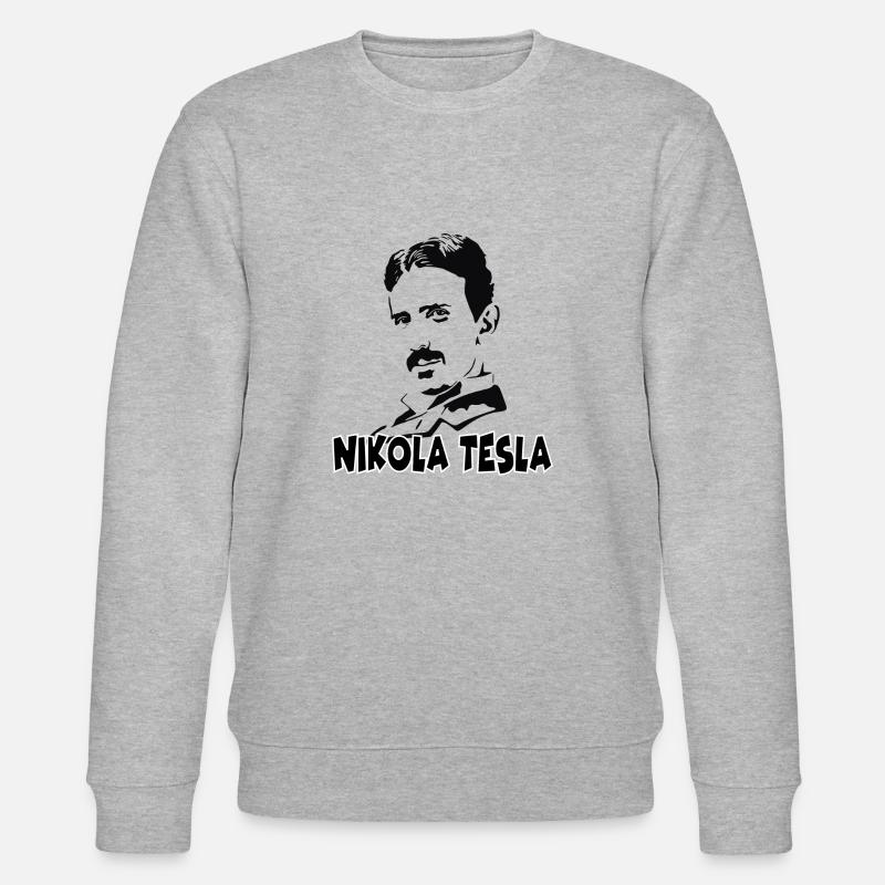 tesla 7 - Stanley/Stella Unisex Bio-Sweatshirt CHANGER  - Grau meliert