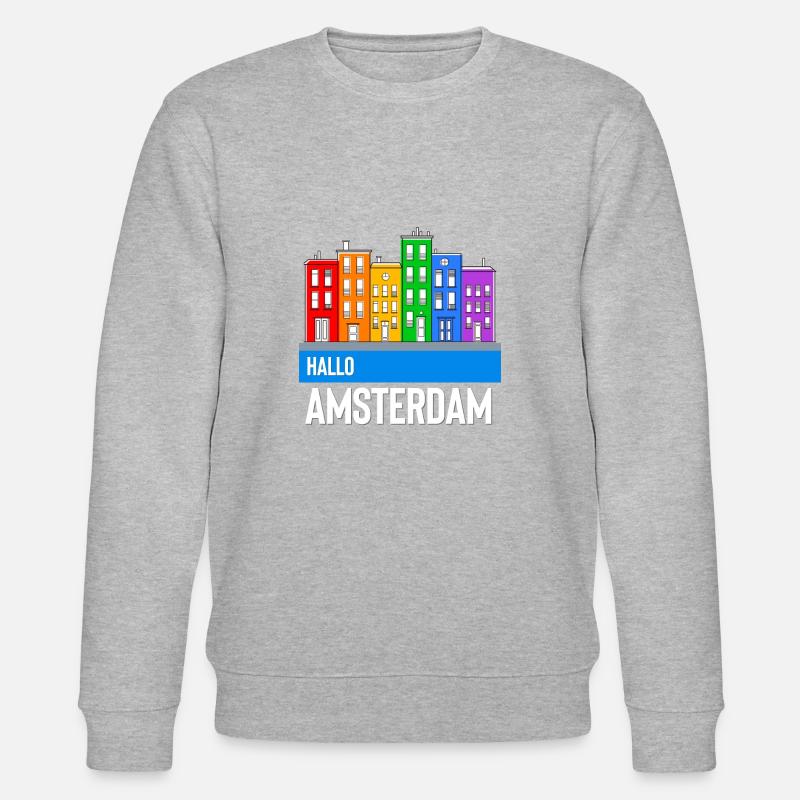 Amsterdam - Stanley/Stella Unisex Bio-Sweatshirt CHANGER  - Grau meliert