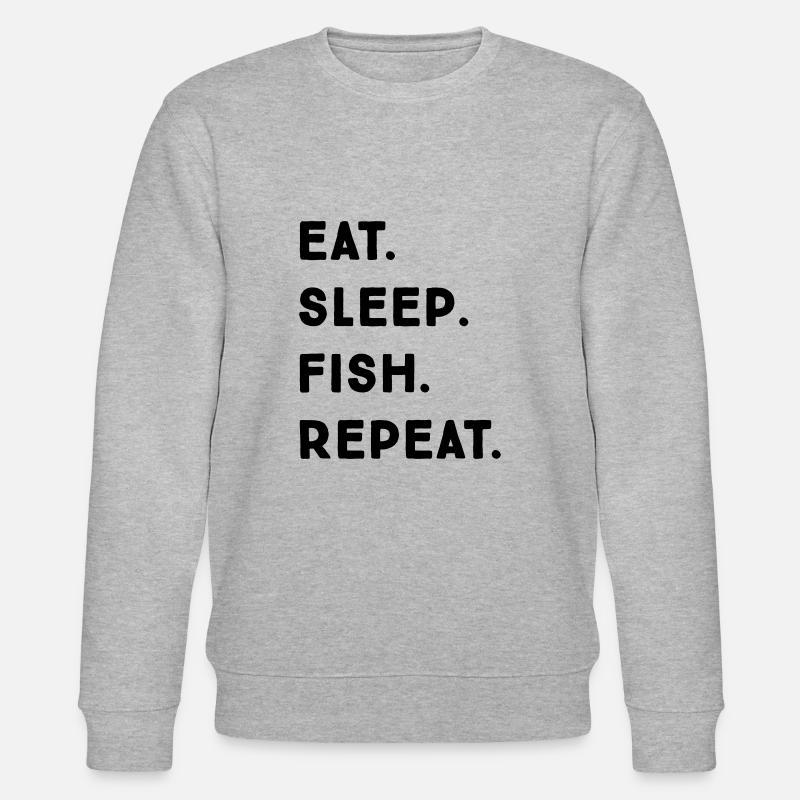 Sportfischer - Stanley/Stella Unisex Bio-Sweatshirt CHANGER  - Grau meliert