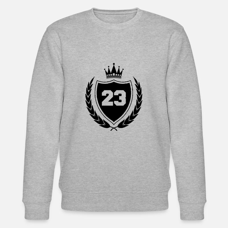 wappen 23 - Stanley/Stella Unisex Bio-Sweatshirt CHANGER  - Grau meliert