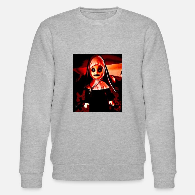 Nonne - Stanley/Stella Unisex Bio-Sweatshirt CHANGER  - Grau meliert