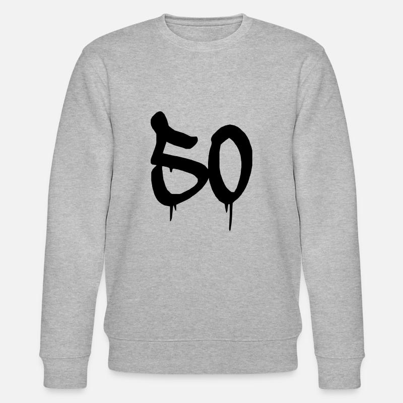50 - Stanley/Stella Unisex Bio-Sweatshirt CHANGER  - Grau meliert