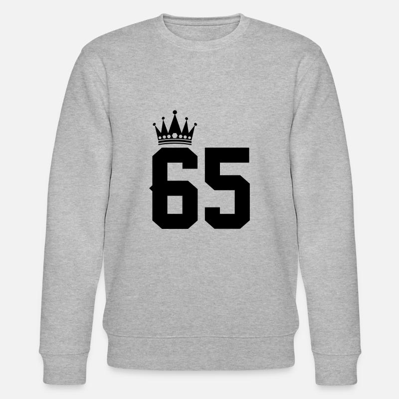 65 - Stanley/Stella Unisex Bio-Sweatshirt CHANGER  - Grau meliert