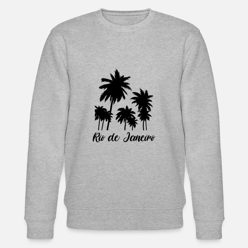 Rio de Janeiro - Stanley/Stella Unisex Bio-Sweatshirt CHANGER  - Grau meliert