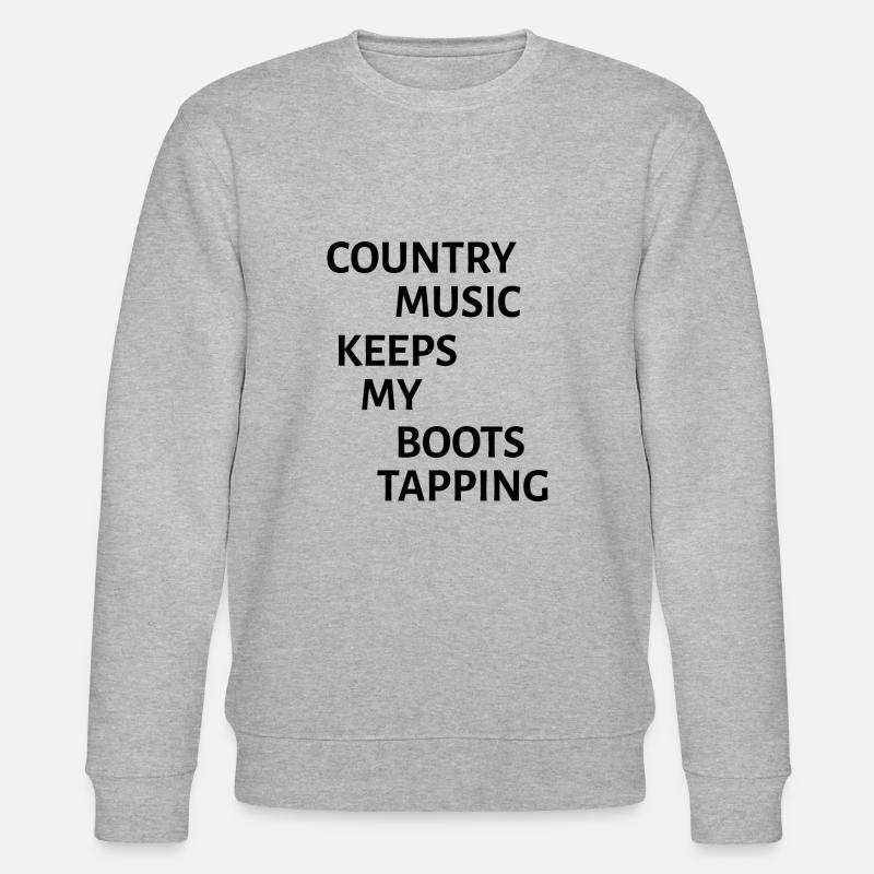 Dancing Dance Music - Stanley/Stella Unisex Bio-Sweatshirt CHANGER - Grau meliert