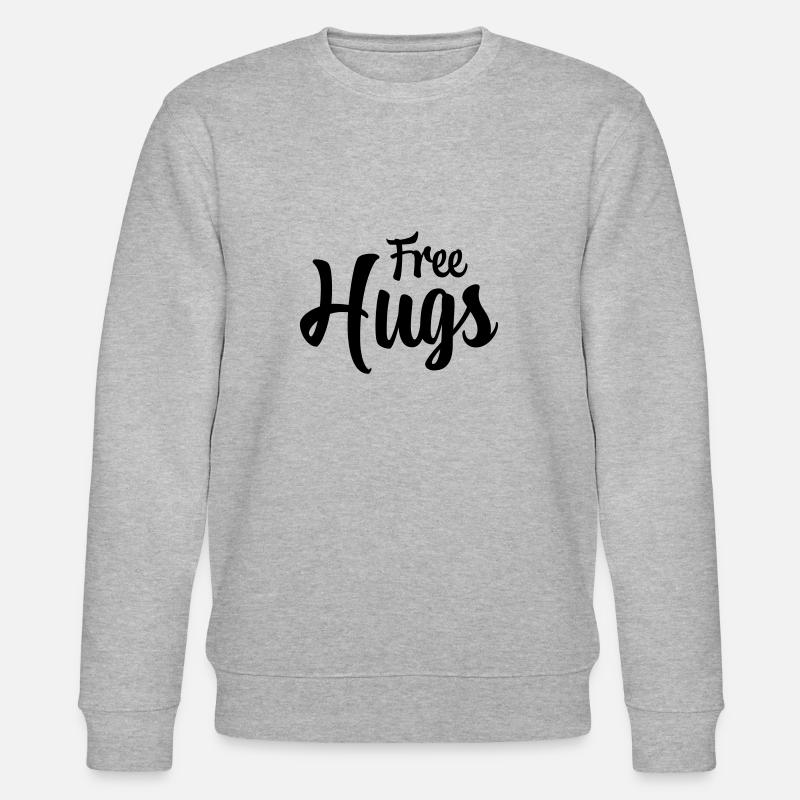 Câlins gratuits - Sweat bio CHANGER Stanley/Stella Unisexe - gris chiné