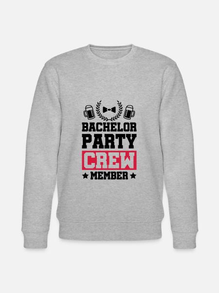 bachelor party crew - Sweat bio CHANGER Stanley/Stella Unisexe - gris chiné