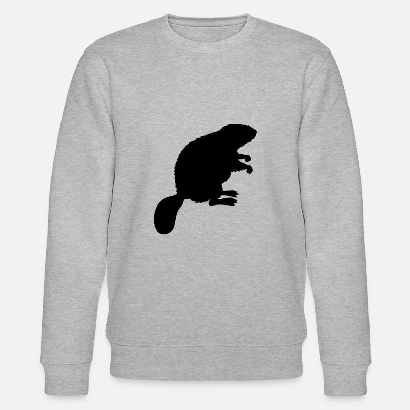 beaver - Stanley/Stella CHANGER Unisex Organic Sweatshirt - heather grey