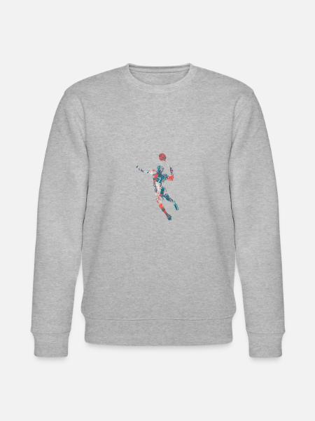 badminton - Sweat bio CHANGER Stanley/Stella Unisexe - gris chiné