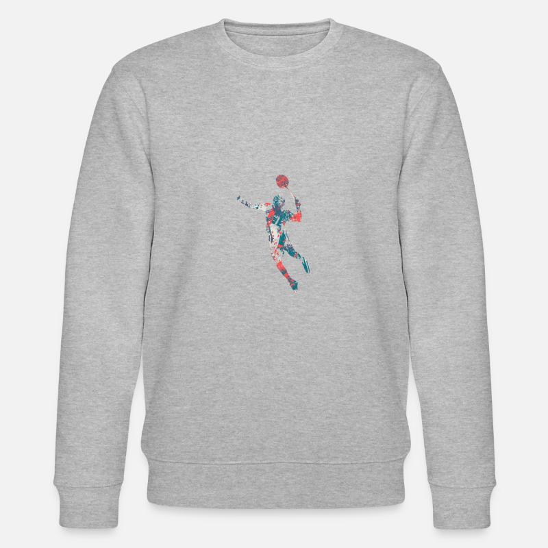 Badminton - Stanley/Stella Unisex Bio-Sweatshirt CHANGER  - Grau meliert