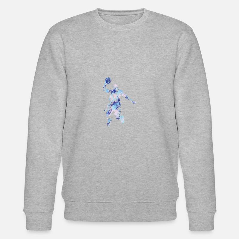 Basketball - Stanley/Stella Unisex Bio-Sweatshirt CHANGER  - Grau meliert