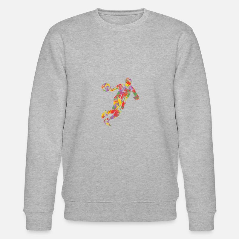 Basketball - Stanley/Stella Unisex Bio-Sweatshirt CHANGER  - Grau meliert
