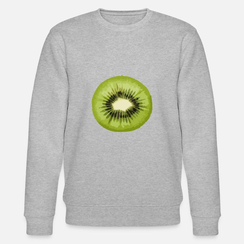 Kiwi - Stanley/Stella Unisex Bio-Sweatshirt CHANGER  - Grau meliert