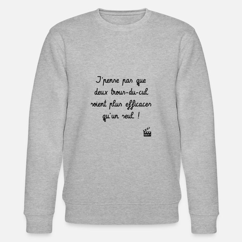 Kaameløtt - Réplique Culte - Citation Drôle - Sweat bio CHANGER Stanley/Stella Unisexe - gris chiné
