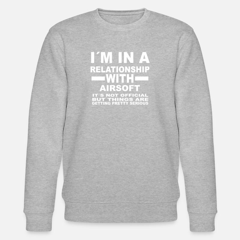 relationship with AIRSOFT - Stanley/Stella Unisex Bio-Sweatshirt CHANGER  - Grau meliert