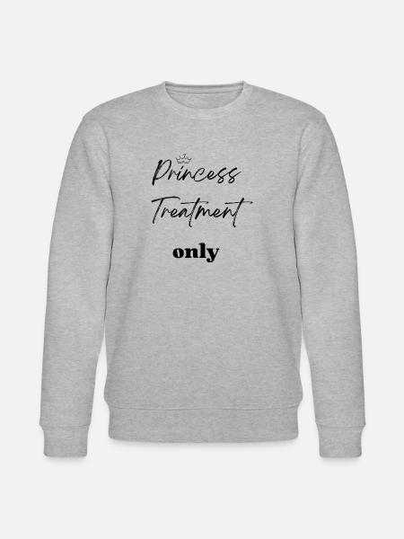 Princess Treatment only - Stanley/Stella CHANGER Unisex Organic Sweatshirt - heather grey