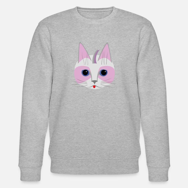 Kitty Lotta, Portrait - Sweat bio CHANGER Stanley/Stella Unisexe - gris chiné