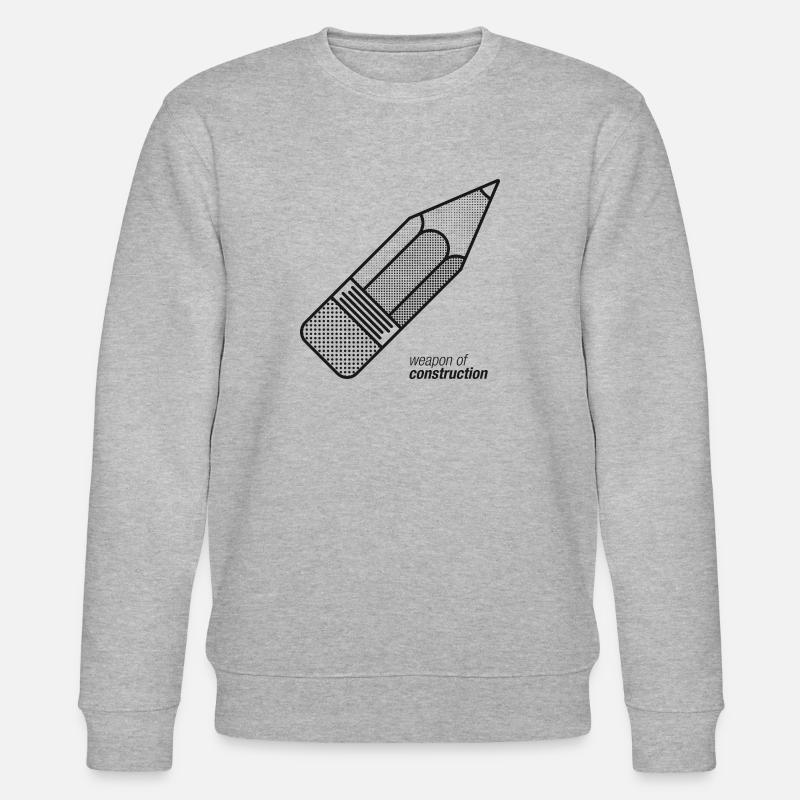 Armes de construction - Sweat bio CHANGER Stanley/Stella Unisexe - gris chiné