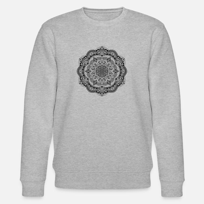 Mandala - Sweat bio CHANGER Stanley/Stella Unisexe - gris chiné