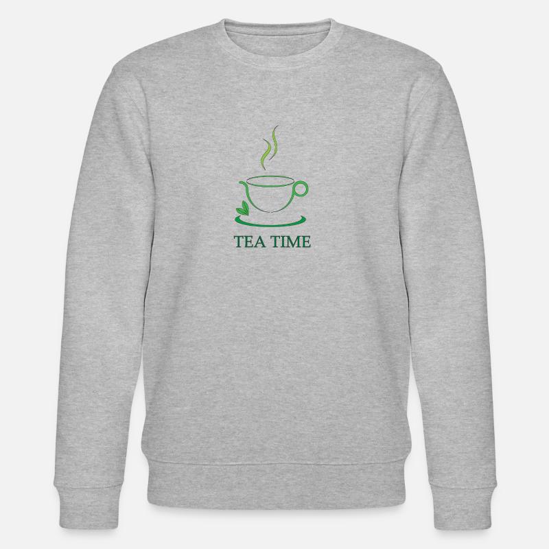 Thé Teatime Amour Tea Time - Sweat bio CHANGER Stanley/Stella Unisexe - gris chiné