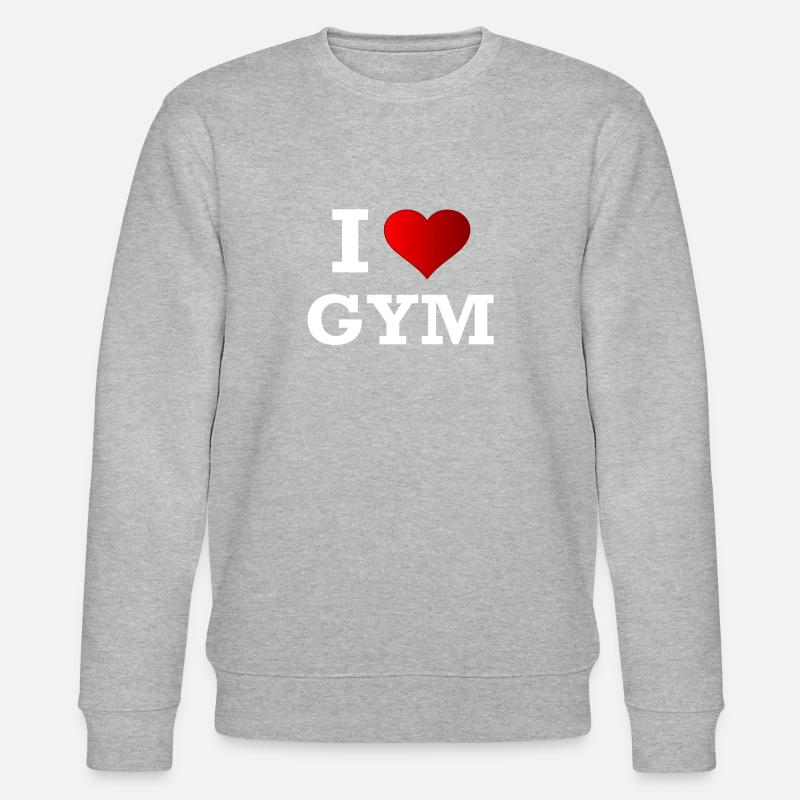 J'AIME GYM - Sweat bio CHANGER Stanley/Stella Unisexe - gris chiné