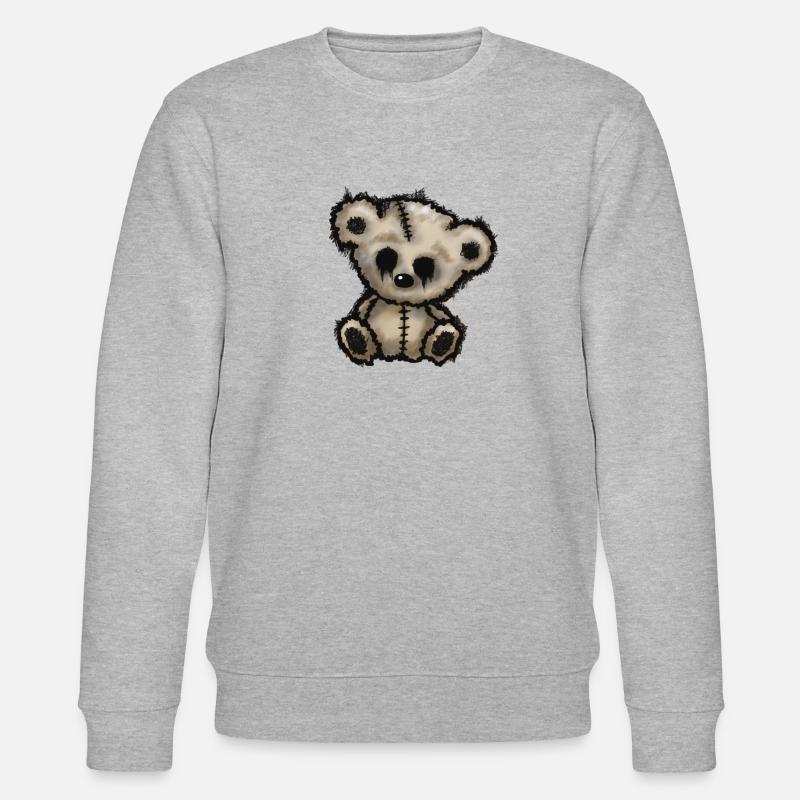 teddy - Stanley/Stella Unisex Bio-Sweatshirt CHANGER  - Grau meliert