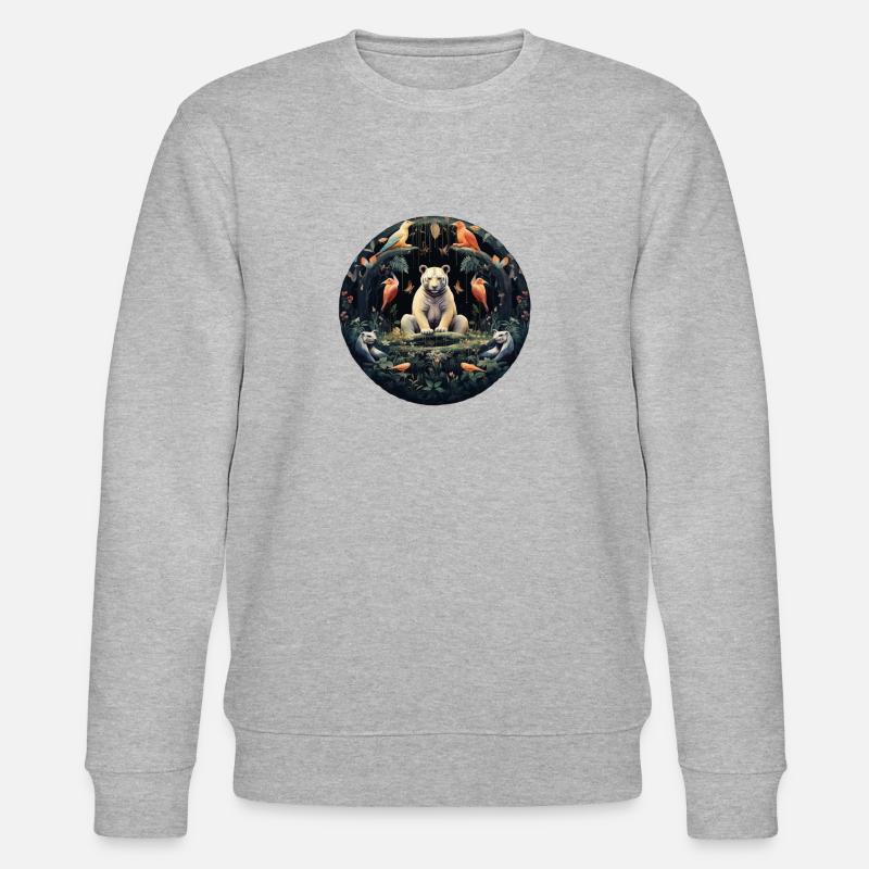 Harmony Circle - Stanley/Stella Unisex Bio-Sweatshirt CHANGER  - Grau meliert