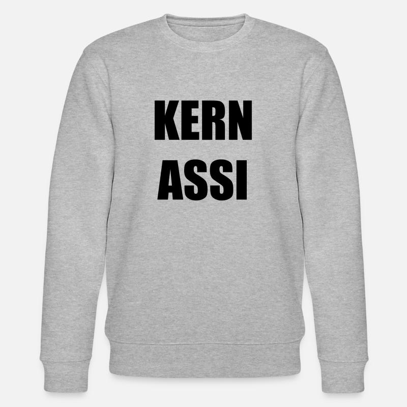 kernassi - Stanley/Stella Unisex Bio-Sweatshirt CHANGER  - Grau meliert