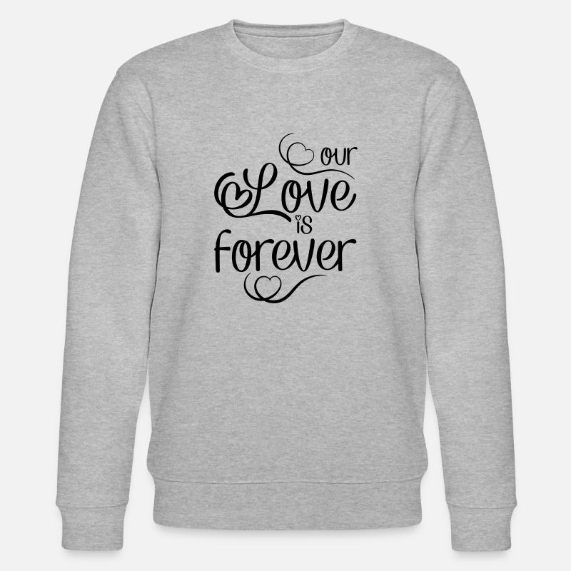 Love - Sweat bio CHANGER Stanley/Stella Unisexe - gris chiné