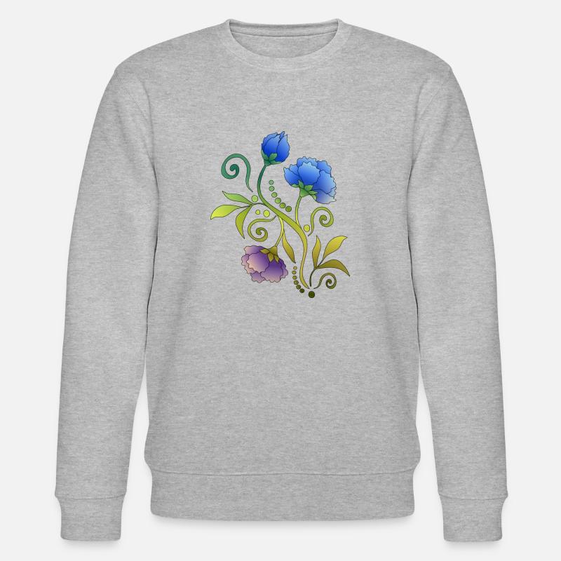 Fleur - Sweat bio CHANGER Stanley/Stella Unisexe - gris chiné