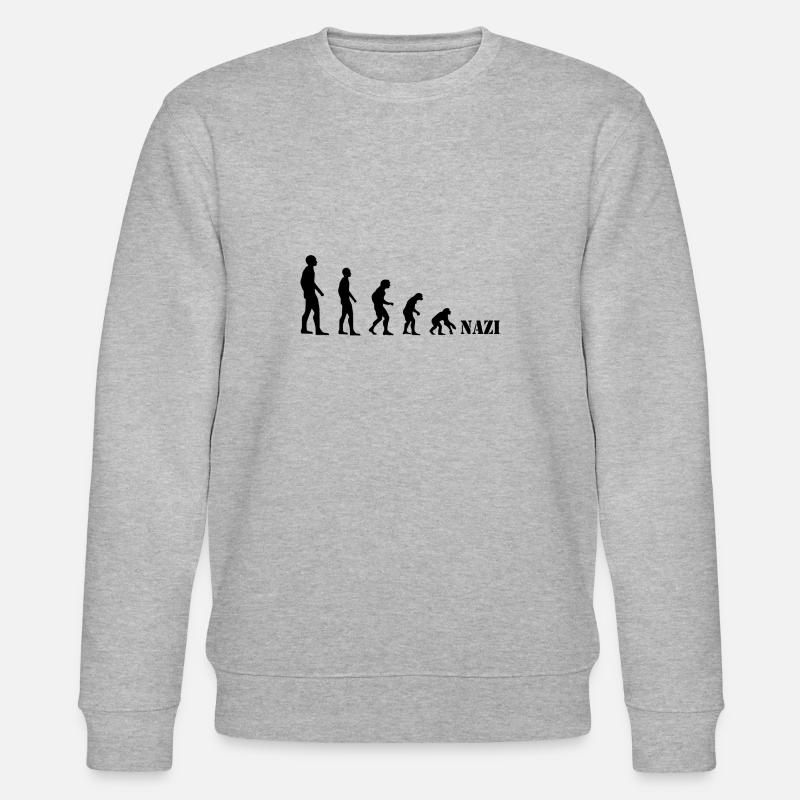 Contre le droit évolution - Sweat bio CHANGER Stanley/Stella Unisexe - gris chiné